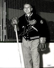 Sid Abel Signed Detroit Red Wings 8x10 Photo JSA COA #4