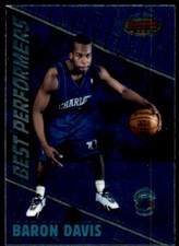 1999-00 Bowman's Best Baron Davis Charlotte Hornets #97