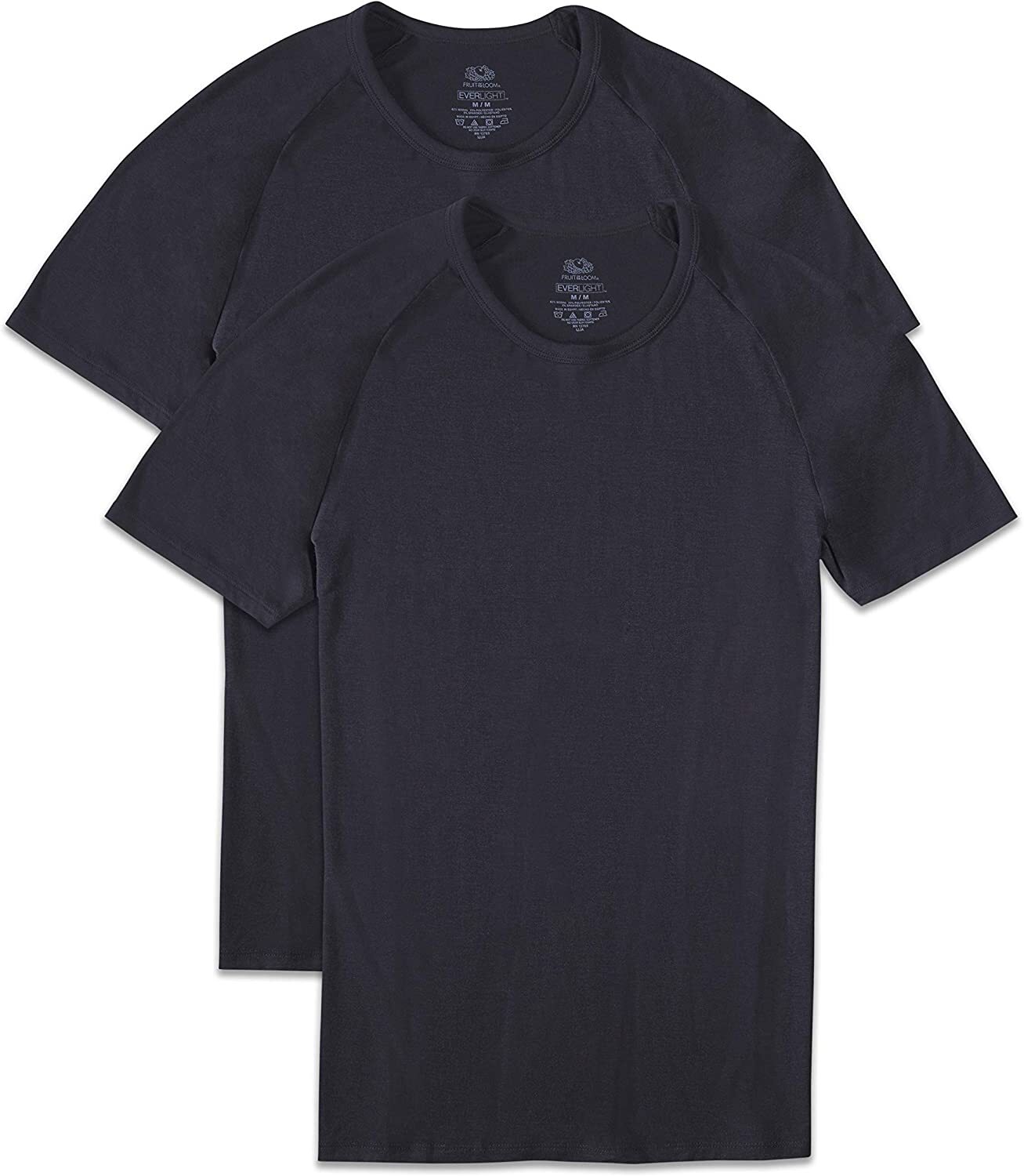 Fruit of the Loom Men's Everlight Modal Raglan Crew TShirt eBay