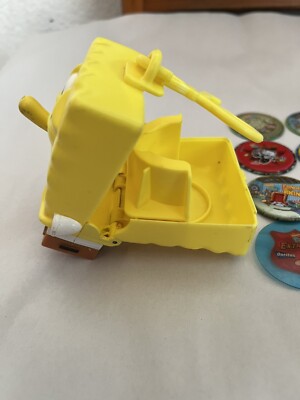 Lot Of 16 SpongeBob Tazos Metal Crystal Classic And Portable