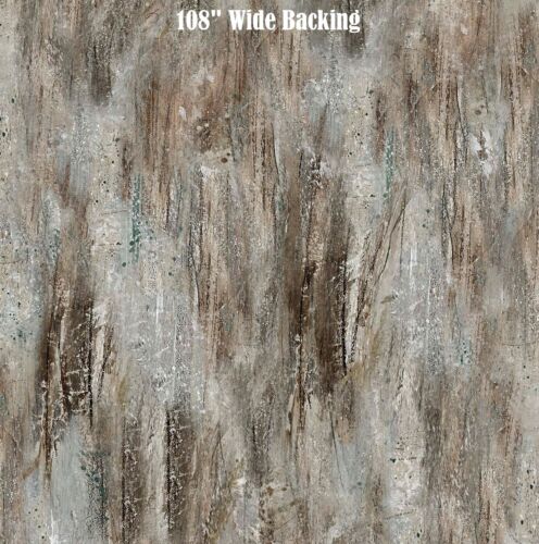 Northcott - 108" Stallion Wide Backing - Vertical Texture - Light Gray, BTY - Picture 1 of 8