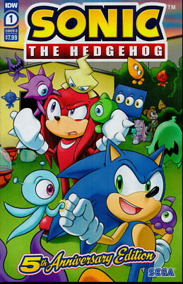 Sonic the Hedgehog Nr. 1: 5th Anniversary Edition (2023), Variant Cover D, new