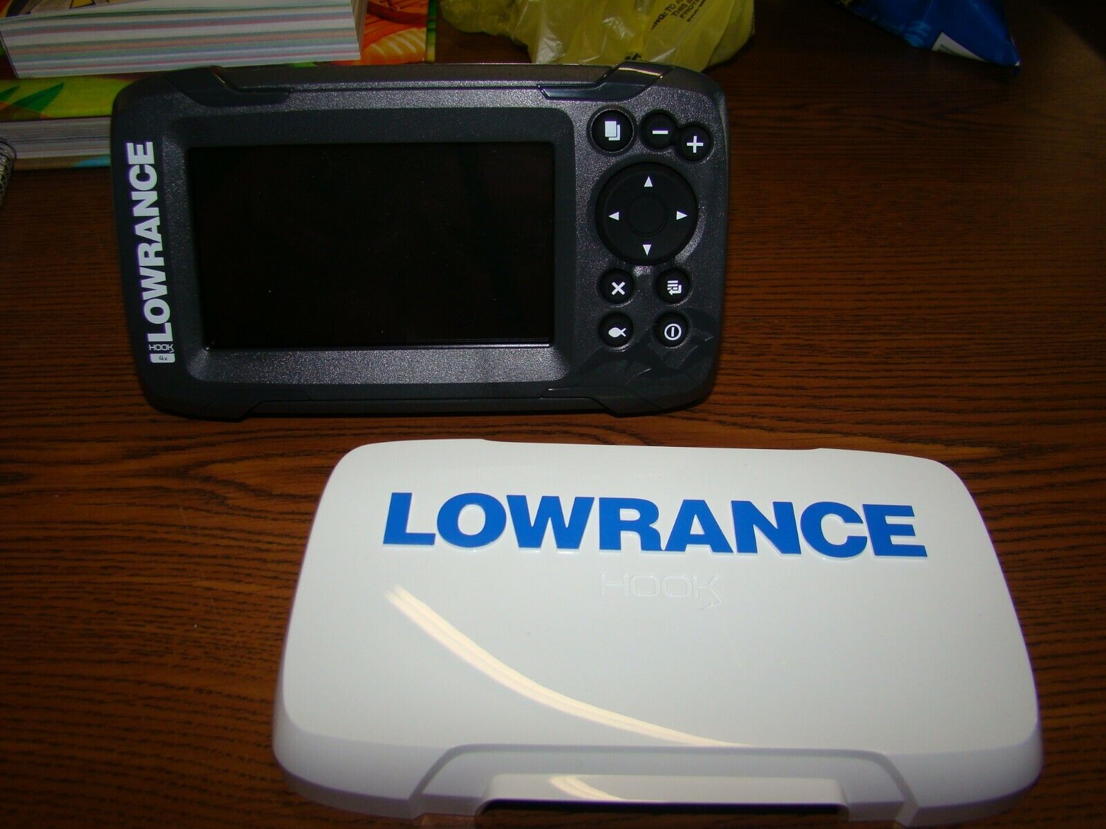 Lowrance Hook 4x Chirp Fish Finder - boat parts - by owner