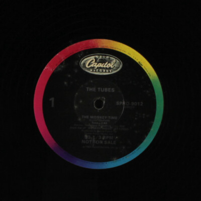 TUBES: the monkey time CAPITOL 12'' Single 33 RPM