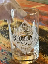 Set of 4 Wizzard Of OZ Whataburger  50th Anniversy 16 Oz Glass 1989 5"tall (176)