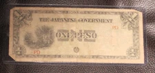 VINTAGE 1942-45 WW11 JAPANESE GOVT CURRENCY ONE DOLLAR BANK NOTES