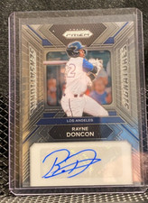 Rayne Doncon 2024 Prizm Sensational Signatures Auto - Dodgers