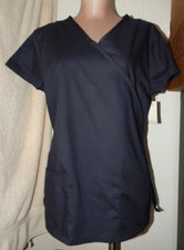 B Scrubs Top L with Waist Adjustment