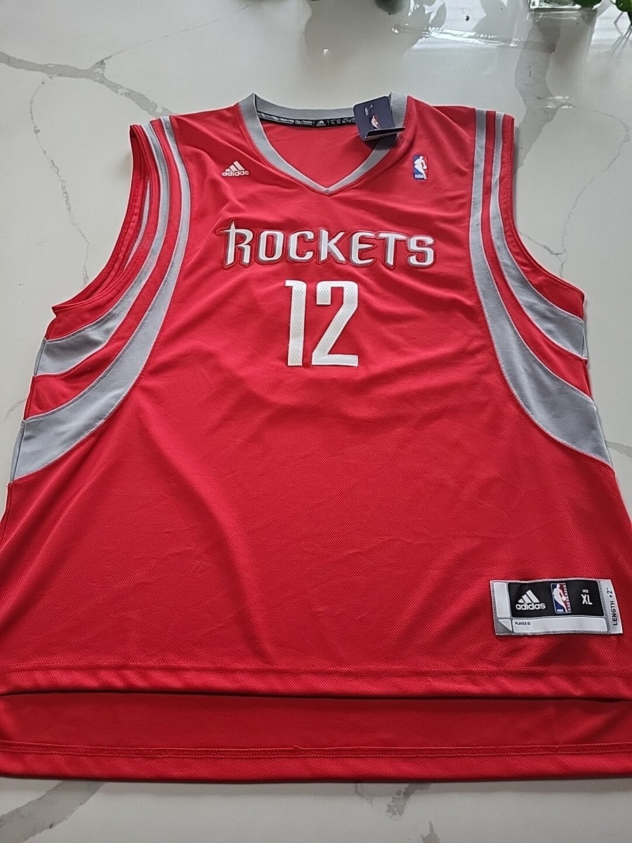 NWT Adidas Houston Rockets Dwight Howard Swingman Red Sewn Jersey