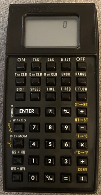 Navtronic Explorer Calculator Navigation Pilot Flight Computer Power On See Desc