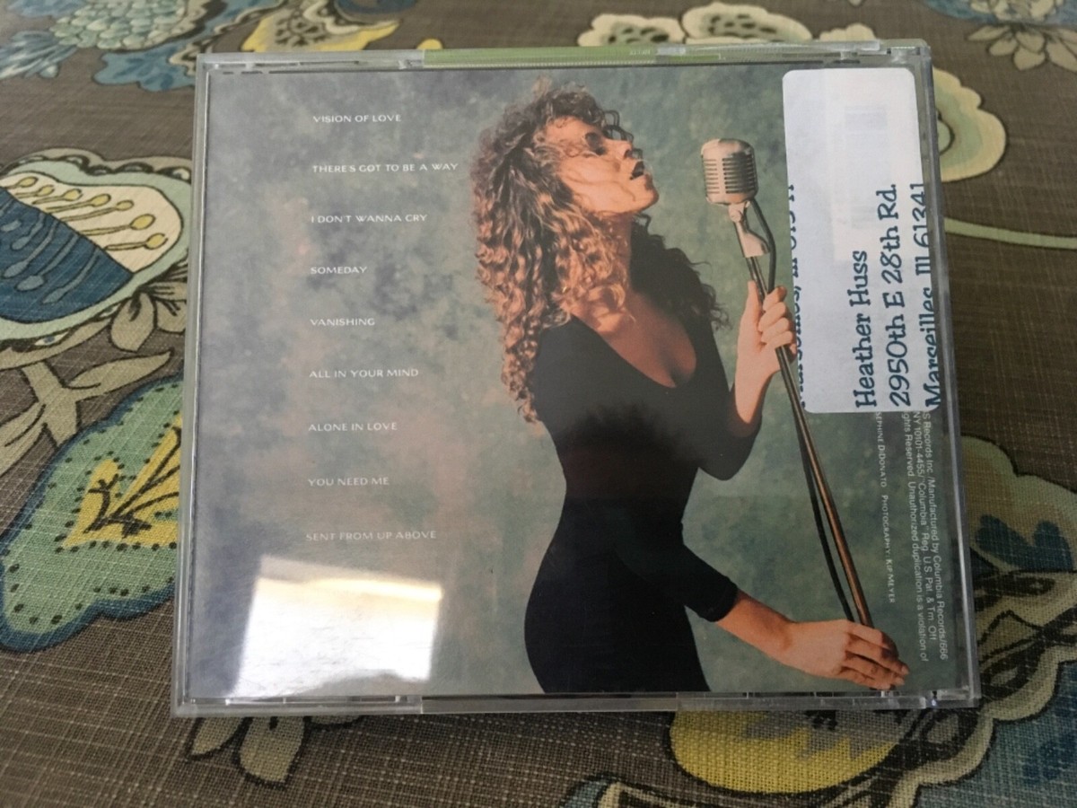 MARIAH CAREY - SELF TITLED DEBUT CD - 1990 CBS RECORDS - | eBay