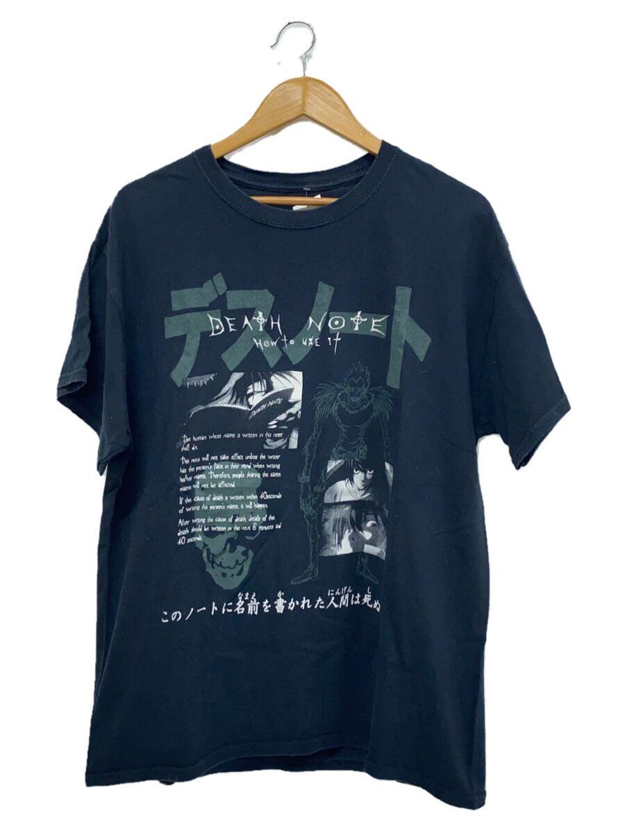 ALTRA T shirt altre marche 00S DEATH NOTE COTONE nero STAMPA