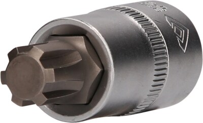 BRILLIANT TOOLS 1/2'' RIBE-Bit-Stecknuss, 55 mm lang, M13