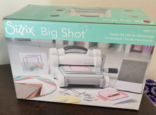 Sizzix Big Shot Starter Kit NUOVO 666175 fustellatrice manuale e goffratura