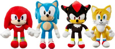 Sonic The Hedgehog SEGA Plüschtier 30 cm Tails,Shadow.Knuckles Neu