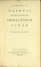 Cornelius Nepos / Cornelii Nepotis excellentium imperatorum vitae Ex editione