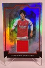 2023-24 Topps Arsenal Team Set Takehiro Tomiyasu Marble Halls patch card
