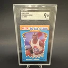 Fleer 1990-91 Michael Jordan All-Star #5 SGC 9 Insert NBA Basketball Card