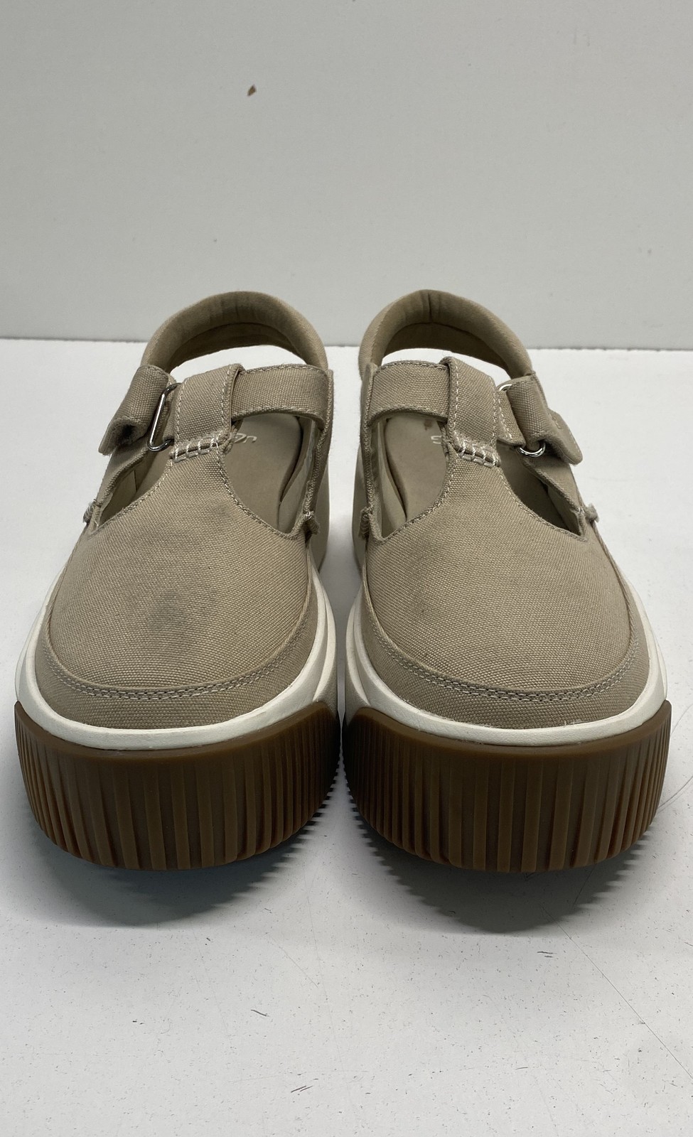 UGG Beige Solid Platform Sandal Sandal Women 10 - image 2