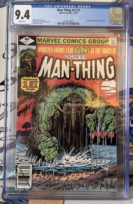 Marvel Comics Man-Thing #1 Origin of the Man-Thing Retold CGC 9.4