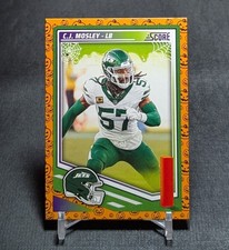 C.J. Mosley 2025 Panini Score A Treat Football Card #87 New York Jets