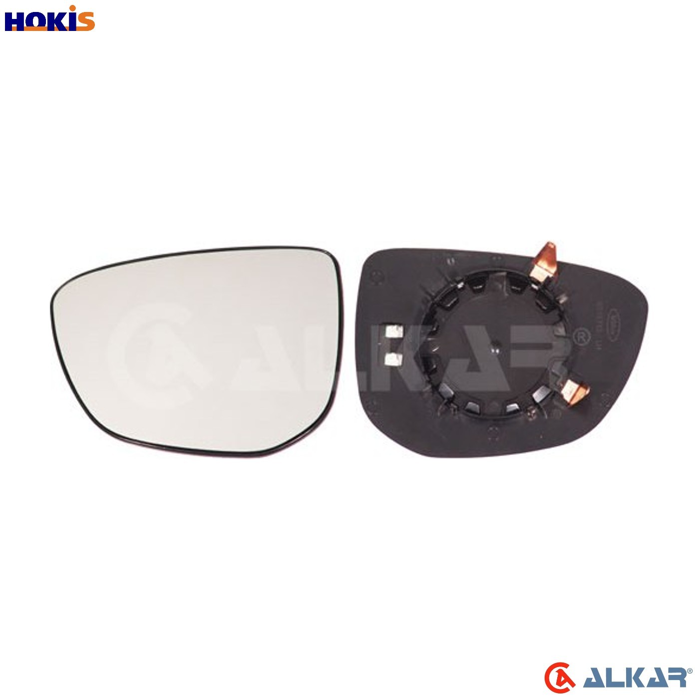 Mirror insert glass Left Heatable 6431873 ALKAR for TOYOTA CITROËN PEUGEOT - Image 7