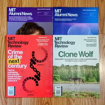 MIT Technology Review & MIT Alumni News Magazines March, April, May, June 2026 