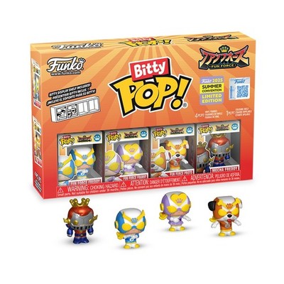 Funko Bitty Pop! Fun Force 4er Pack Summer Convention Exclusive SDCC Sealed Box 