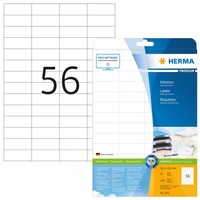 Herma Universal Etiketten Premium 52,5 X 21,2 Mm Weiß 1.400 Etiketten