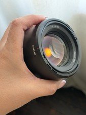 Sony FE SEL85F18 85mm f/1.8 Telephoto Lens - Black
