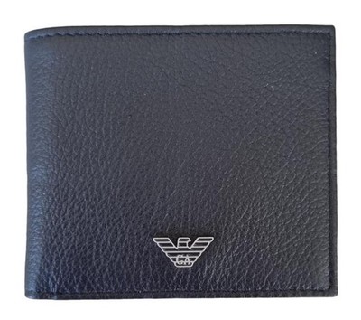 EMPORIO ARMANI Herren-Geldbörse aus  Kunstleder YAR168 HZ02E blau