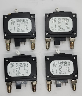 4x AIRPAX LMLB1-1RLS4R-34866-50-V 80V 50A BULLET CIRCUIT BREAKER [1RE3-3]