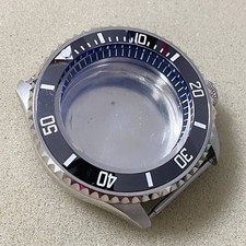 41.5MM Watch Case 3.8 o'clock Crown Mineral Glass Case for NH35/NH36/4R Movement