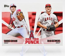 2023 Topps Series 1 - One-Two Punch Shohei Ohtani, Reid Detmers #12P-23