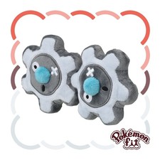 Pokemon Center Japan Fit Sitting Cuties Klink Plush Doll Official