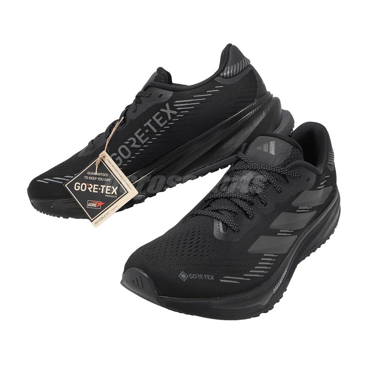 スパイク・シューズ SUPERNOVA RISE M 26.5 adidas Supernova Rise 2 GTX M Gore-Tex Core Black Carbon Men Road