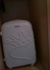 trolley segue in ottime condizioni colore bianco  ideale per fare viaggi lunghi 