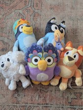 Bluey Plush Royal Bluey, Chattermax, Bandit, Lila, Mitt Bingo
