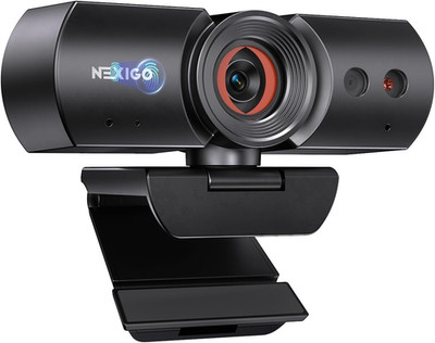 Nexigo Hellocam, 1080P Webcam Mit Windows Hello Und Mikrofon, Echter Datenschutz