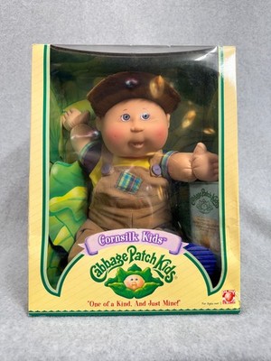 Cabbage Patch Kids Cornsilk Kids Arnie Christopher Open Box Still Tied