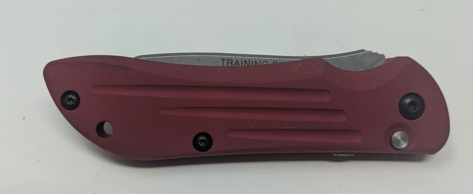 Benchmade 9100T LE Stryker  PROTOTYPE Apr. 2001 Trainer Knife Red Button Lock - Image 4 of 4