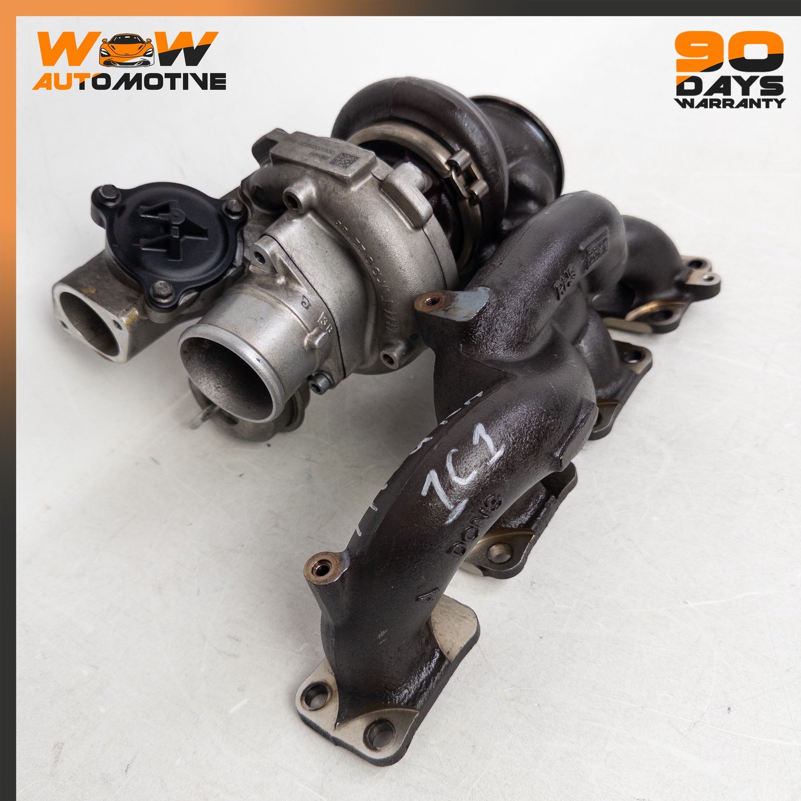 13-19 MASERATI QUATTROPORTE GTS 3.8L V8 RIGHT TURBO CHARGER MANIFOLD ASSEMBLY OE