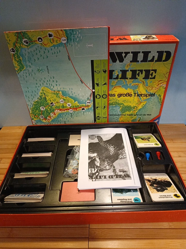 Wildlife Ravensburger 1976 - Das Große Tierspiel Vintage - Bild 3 von 4