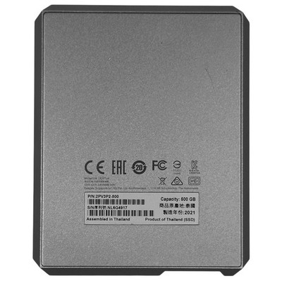 LaCie SSD High Performance USB-C 3.0 500 GB LRD0TUA (WORKS GREAT)