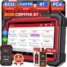 2025 LAUNCH X431 CRP919E BT Bidirectional Car Diagnostic Scanner Tool Key Coding