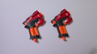 TWO Nerf N-Strike Mega BigShock Blasters - USED BUT IN GREAT CONDITION