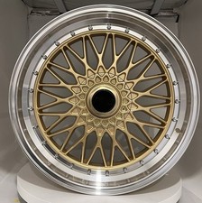 135 19 Inch Gold Staggered Rims Fits Ford Mustang Gt 2000-18