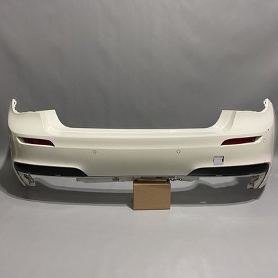 BMW 750LI REAR BUMPER M-SPORT 51127898742740 2013 2014 2015 WHITE OEM 
