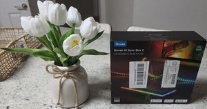 Govee AI Sync Box 2 LED Light Strip Kit, 75 LEDs, Multicolor, 55-65 Inch