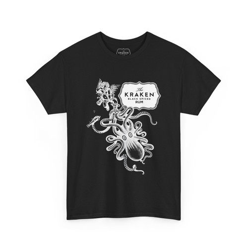Kraken Spiced Rum Unisex Heavy Cotton Tee - Picture 20 of 88